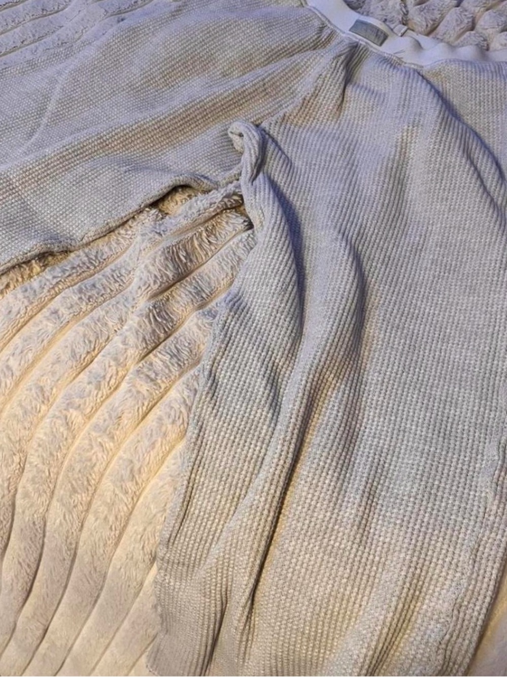SET ACTIVE Waffle Pants in Grey